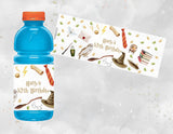 Harry Potter Birthday Sports Bottle Labels, Wizard Birthday Labels, Personalized Birthday Labels, Birthday Template, Canva Editable Labels, Editable Birthday Labels, Editable Labels, Gatorade Labels,  Digital Download, Sew Sticky Designs