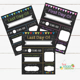 Last Day of School Signs, 3 Designs, Instant Download