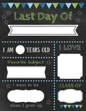 Last Day of School Signs, 3 Designs, Instant Download