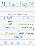 Last Day of School Signs, 3 Designs, Instant Download