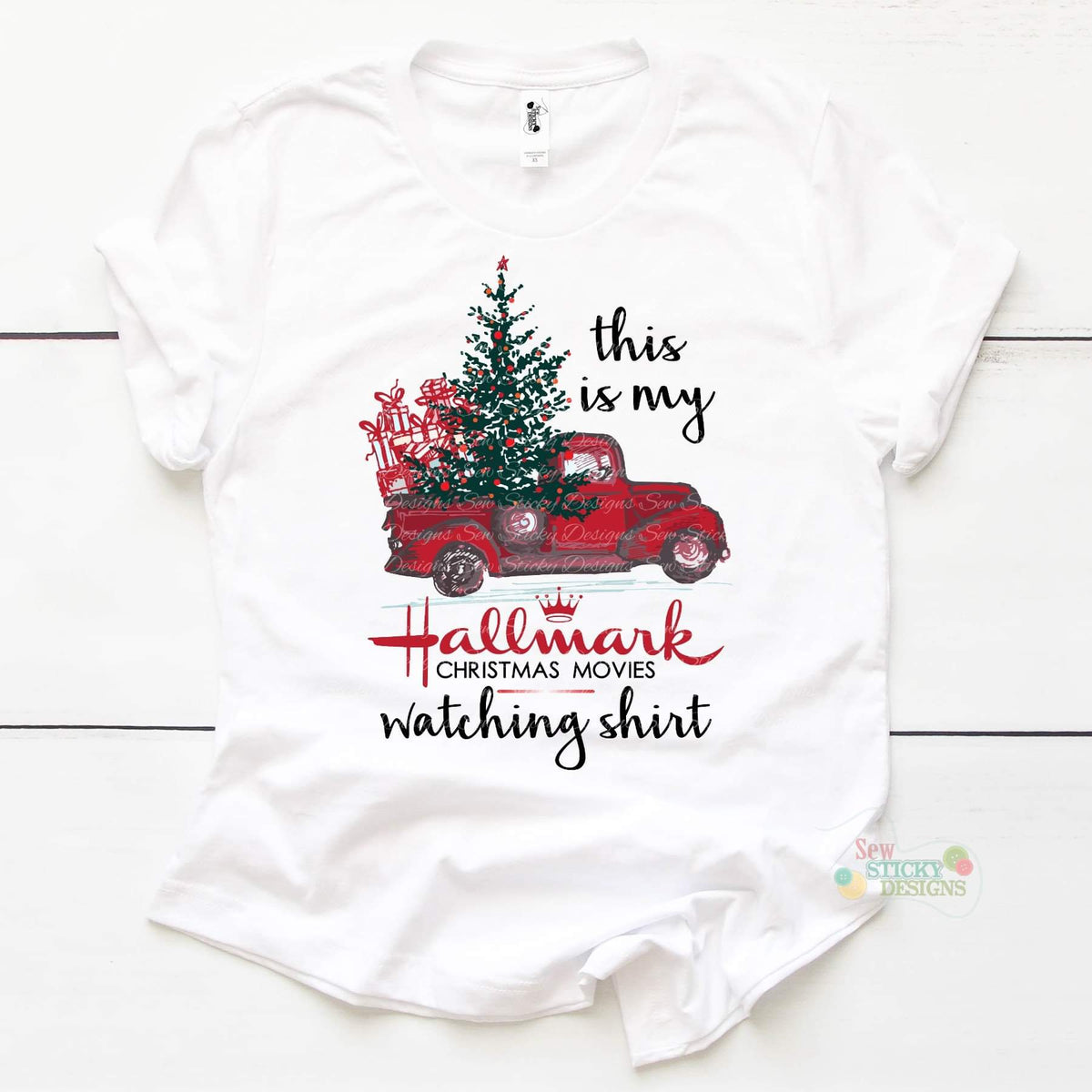 Top Kansas City Chiefs This Is My Hallmark Christmas Movies Watching 2021  Shirt - Ears Tees