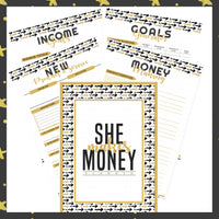 She Makes Money Planner Digital Download, Instant Download