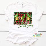 Screen Print of That's it I'm not going, Grinch Tee, Christmas Tee, Movie Tee, Holiday Tee, Funny Tee, Sew Sticky Designs