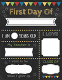 First Day of School Signs, 3 Designs, Instant Download