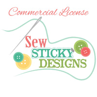 Commercial License for SVG files and PNG designs